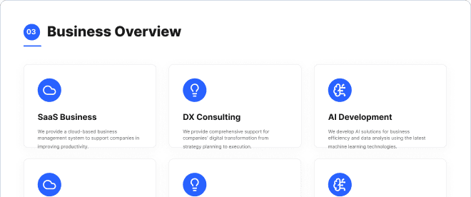 Company Presentation Slides